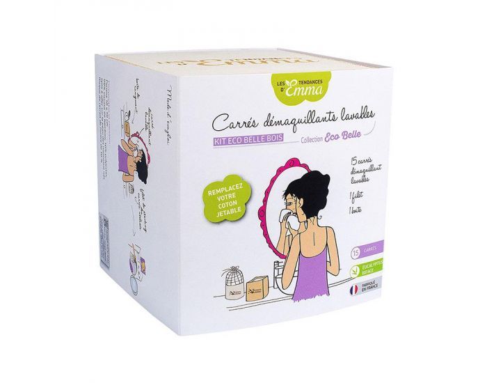 Kit Eco Belle Bois - Eucalyptus - 15 Carrés par Les Tendances d'Emma