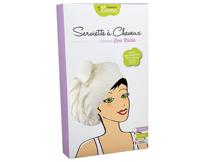 Serviette à Cheveux par Les Tendances d'Emma