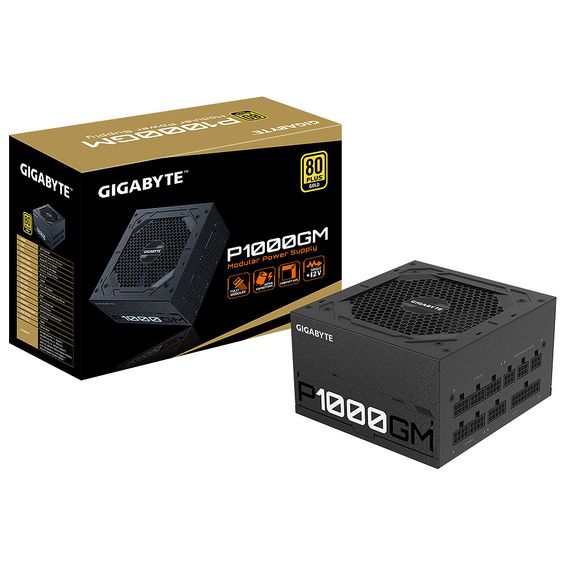 Alimentation Gigabyte Modulaire - 1000 W - 80 PLUS Gold - GP-1000GM