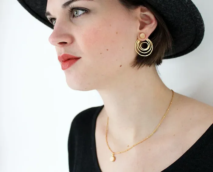 Boucles d'oreilles Théa par La Fabrique aux Rêveries