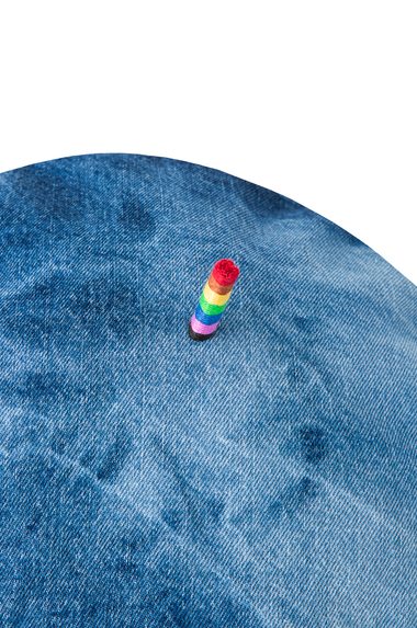 Béret en denim par Marais Béret