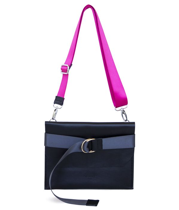 Sac Crossbody IVY • Black par Newly Studio