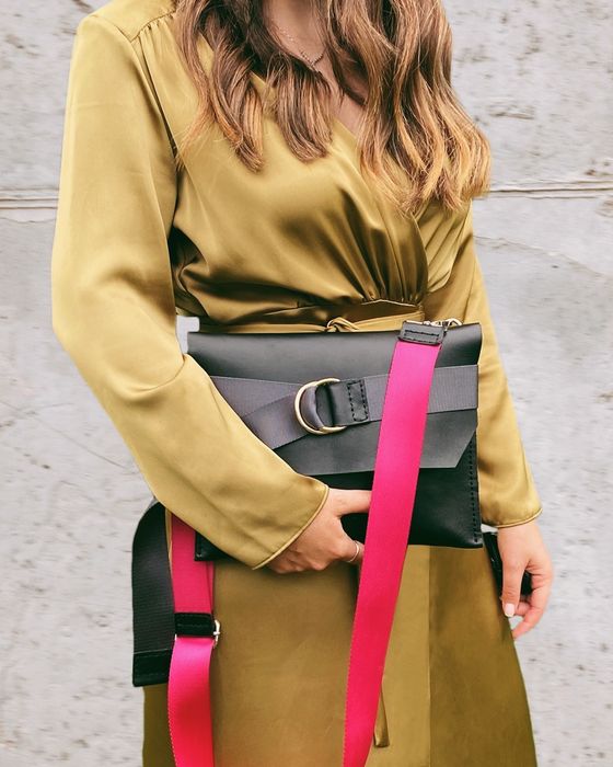 Sac Crossbody IVY • Black par Newly Studio