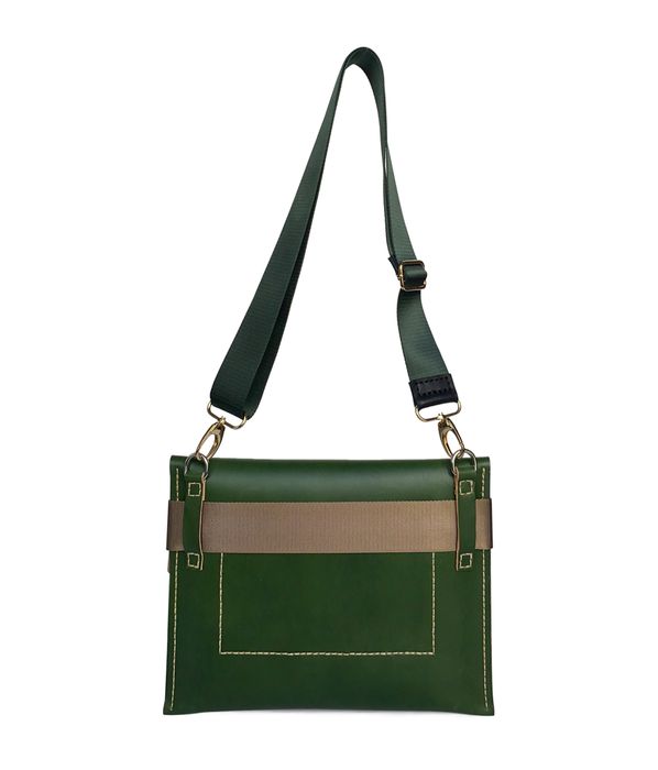 Sac Crossbody IVY • Forest Green par Newly Studio