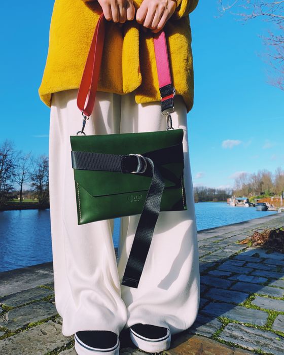 Sac Crossbody IVY • Forest Green par Newly Studio