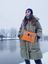 newly studio ivy bag orange