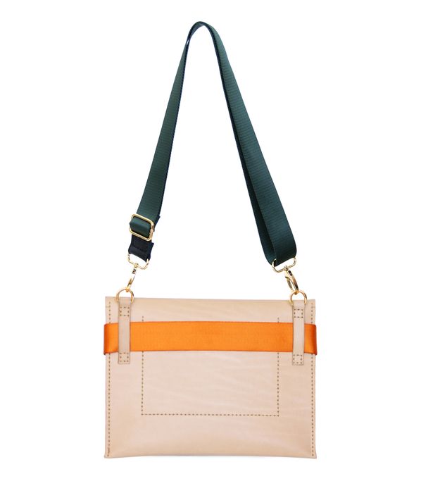 Sac Crossbody IVY • Veg-tan par Newly Studio
