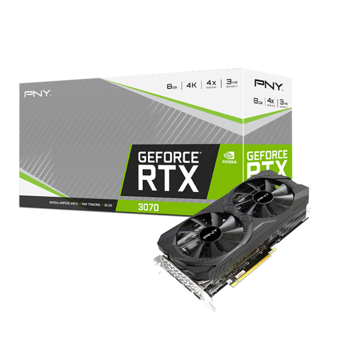 PNY GeForce RTX™ 3070 8GB UPRISING Dual Fan Edition