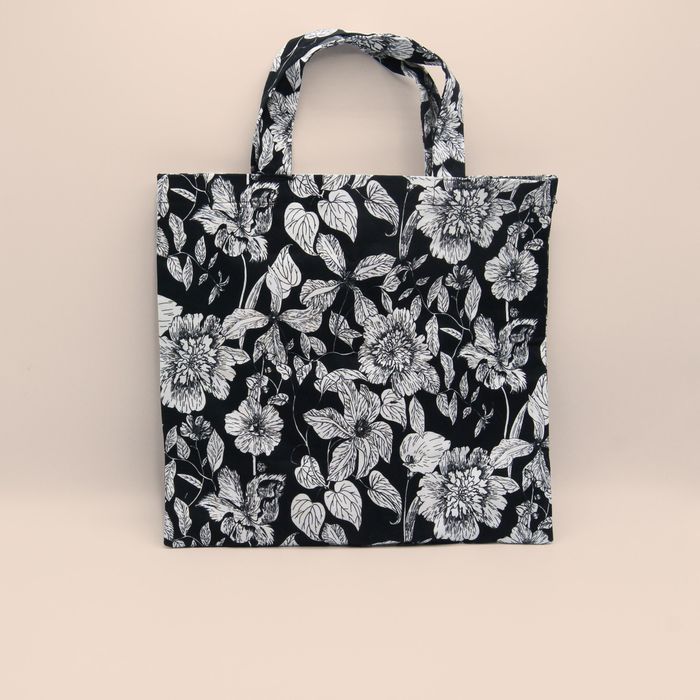 mini totebag -Ann- 30x30cm-coton