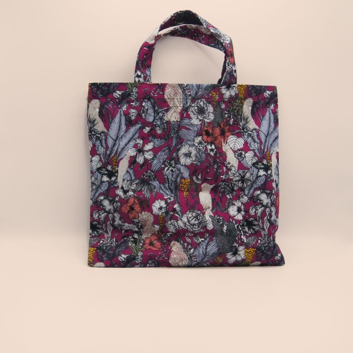 Mini totebag-Botanica-coton- 30x30cm