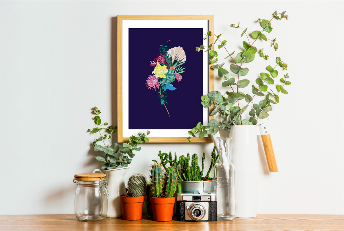 affiche bouquet