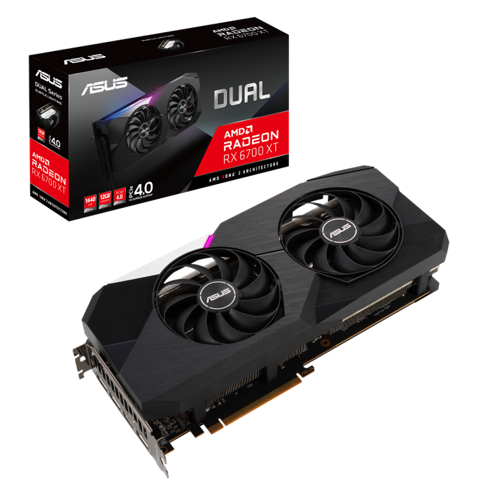 ASUS Radeon RX 6700 XT DUAL 12G