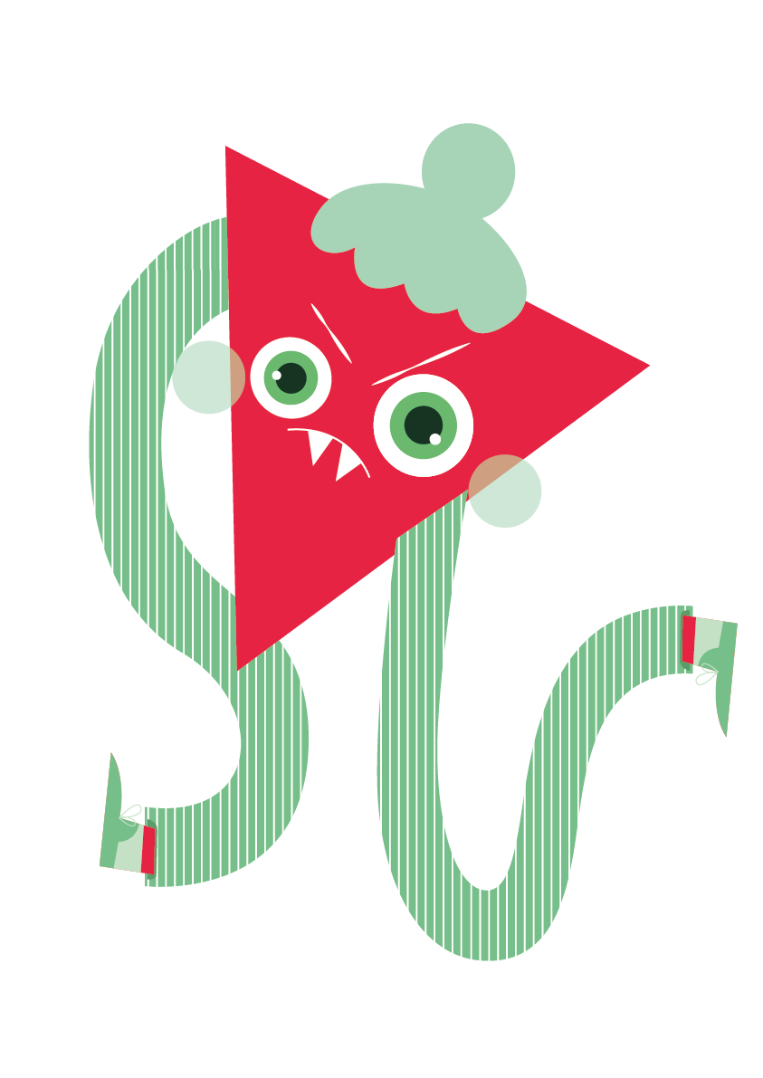 Le monstre triangle