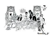 T.shirt Psycleslut par Erostick deco