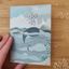 carnet baleine a6 pages blanche
