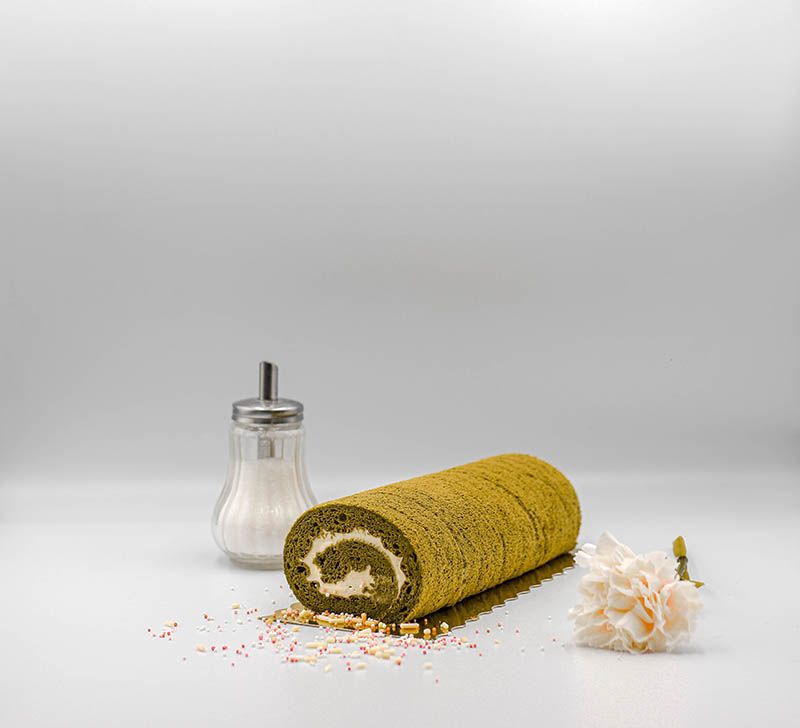rouleau thé matcha