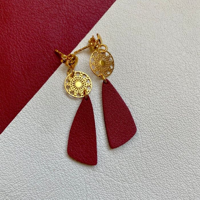 Boucles d'oreilles par Native by Solène