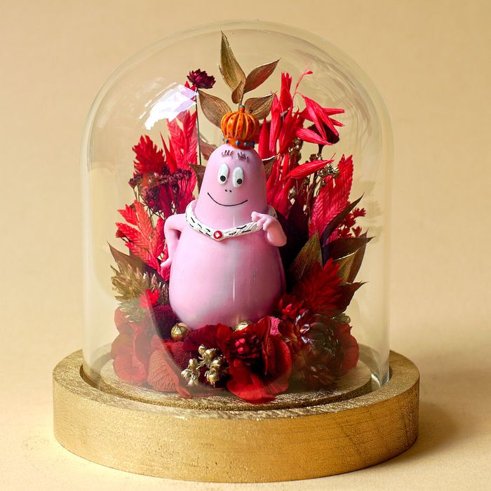 Cloche fleurie Barbapapa
