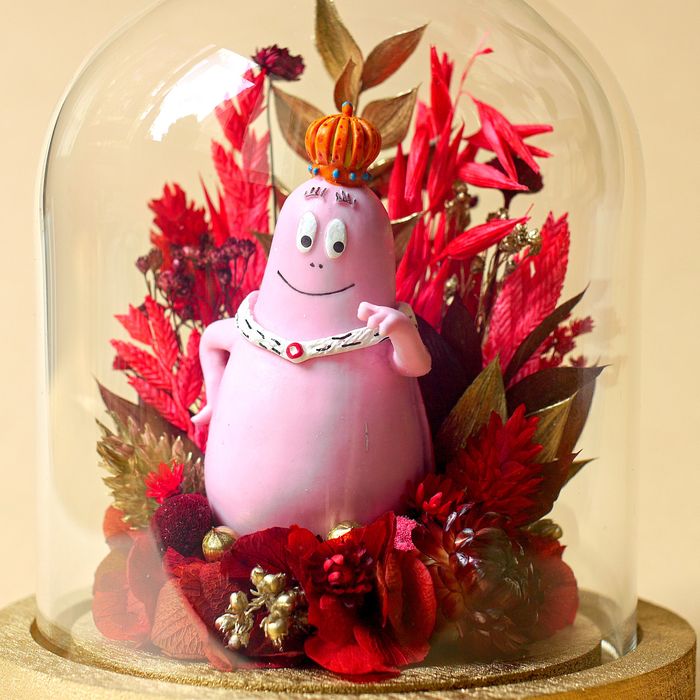 Cloche fleurie Barbapapa