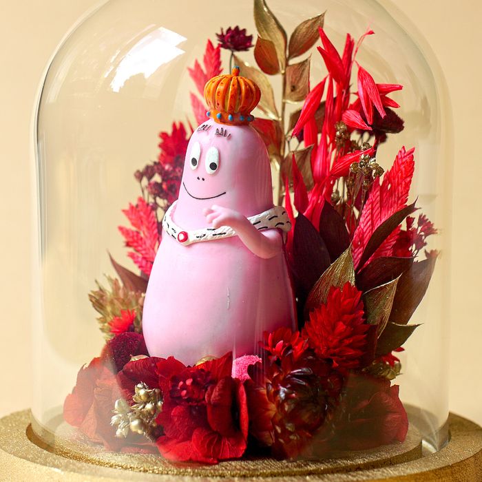 Cloche fleurie Barbapapa