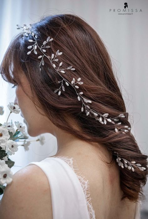Tiare cheveux de mariée 012