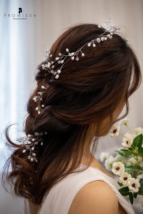 Tiare cheveux de mariée 012