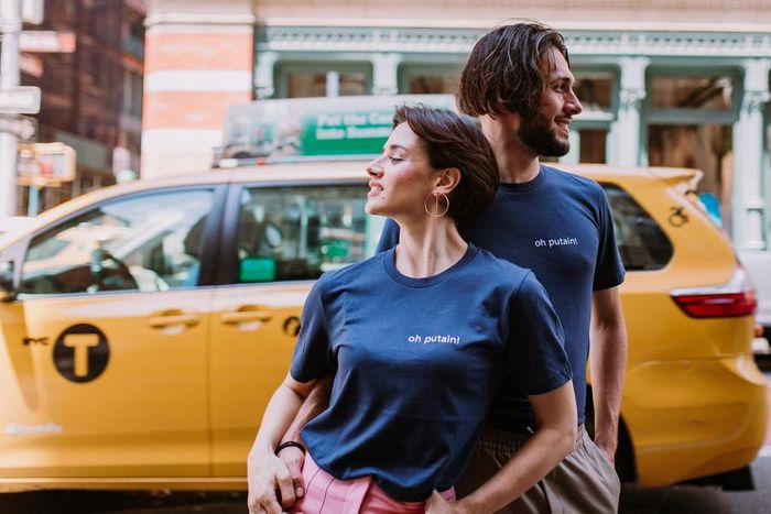 T-shirt unisex oh putain par French York