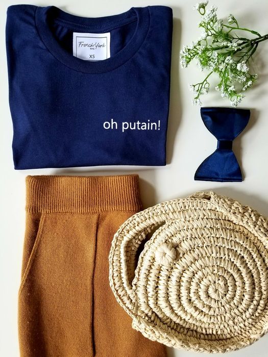 T-shirt unisex oh putain par French York