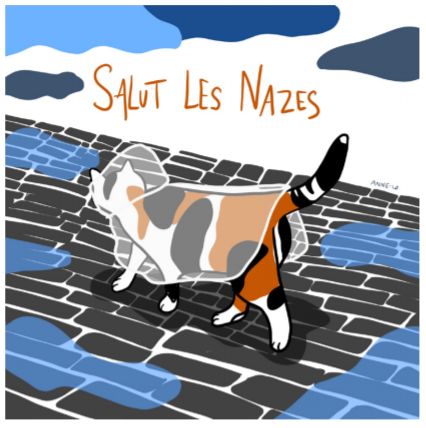 SALUT LES NAZES par Annelo Illustration