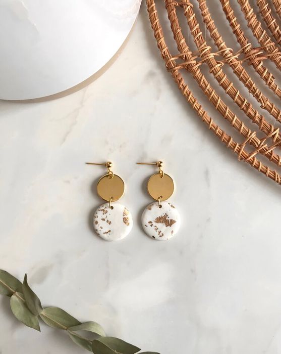 Boucles d'oreilles Phoenix par Clay of the day