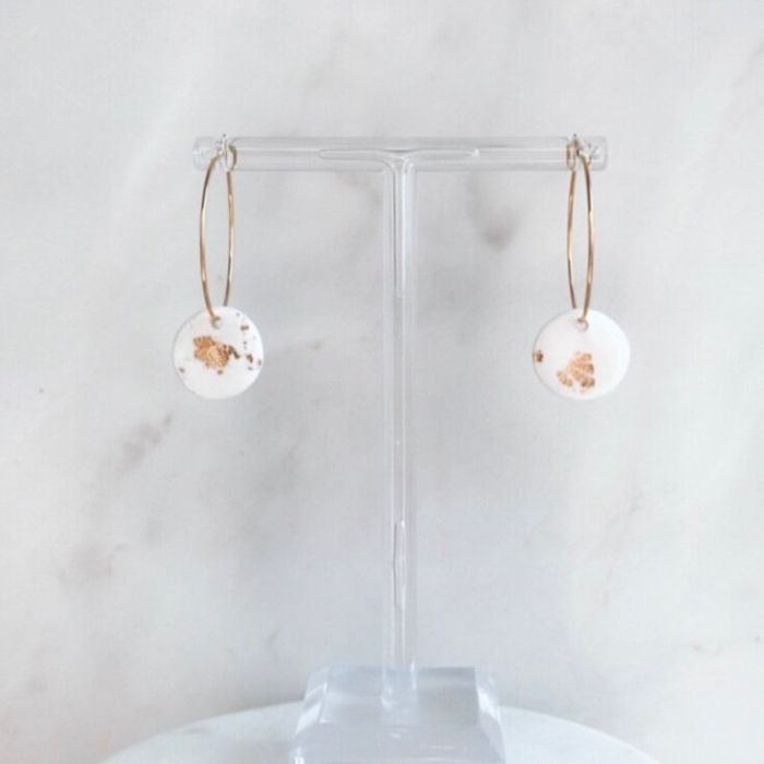 Boucles d'oreilles Perth par Clay of the day