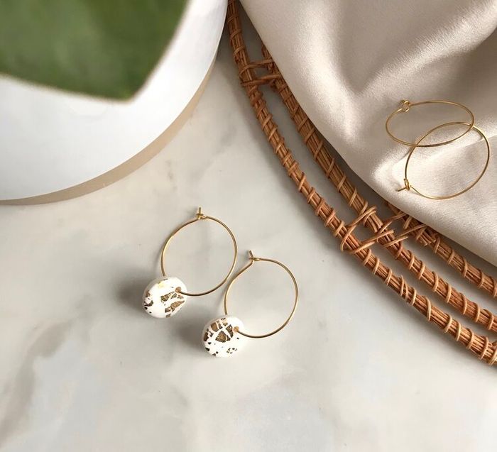Boucles d'oreilles Perth par Clay of the day