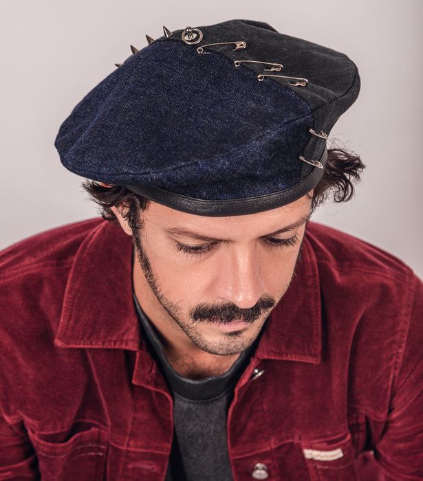 Béret en denim par Marais Béret