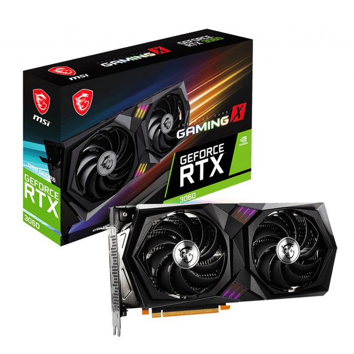 MSI GeForce RTX 3060 GAMING X 12G - carte graphique