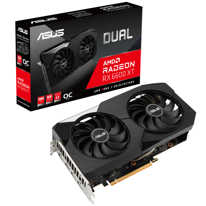 ASUS Radeon RX 6600 XT DUAL 8G OC