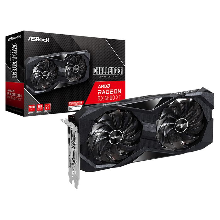 ASRock AMD Radeon RX 6600 XT Challenger D 8GB OC