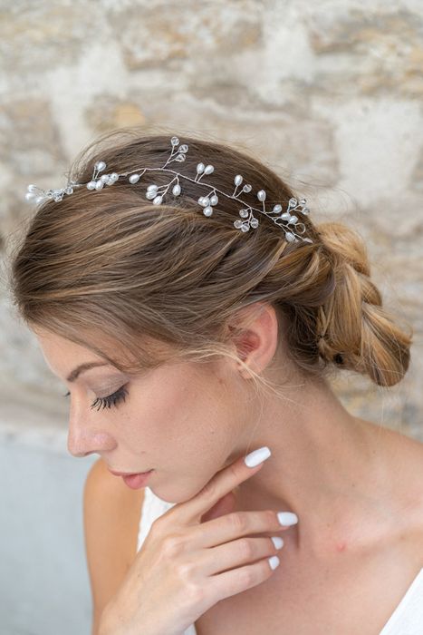 Tiare cheveux de mariée 010