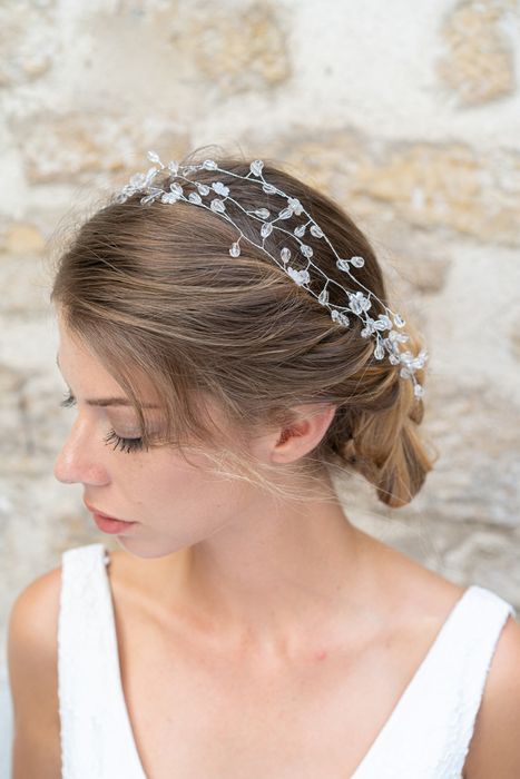 Tiare cheveux de mariée 014