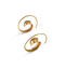 boucles creoles cire dore