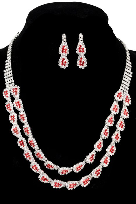 Parure bijoux collier mariage 0015