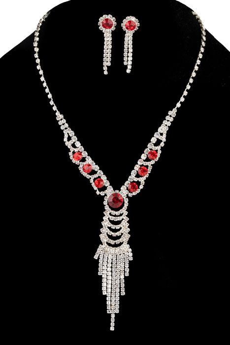 Parure bijoux collier mariage 0016