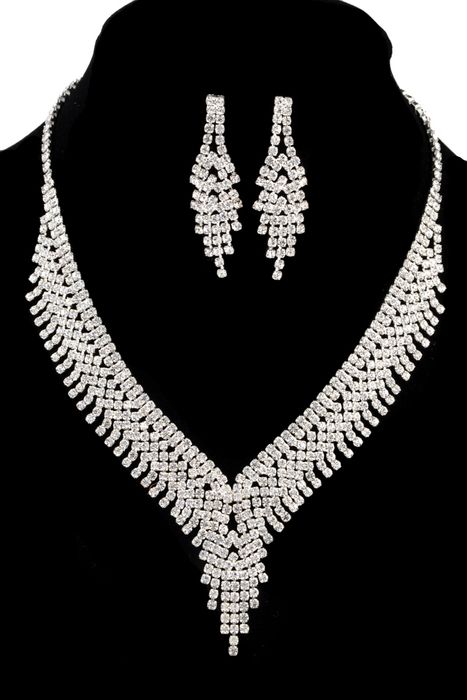 Parure bijoux collier mariage 0021