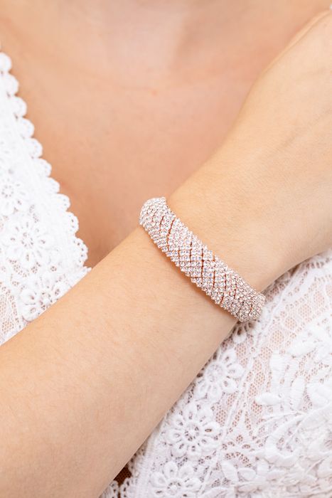 Bracelet cristaux à  mariage 0006