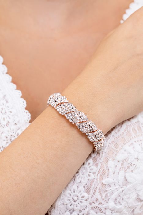Bracelet cristaux à  mariage 0007