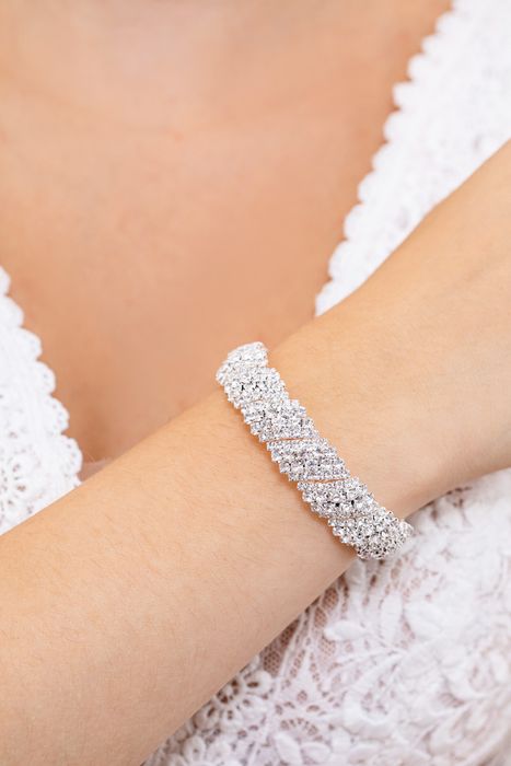 Bracelet cristaux à mariage 0007