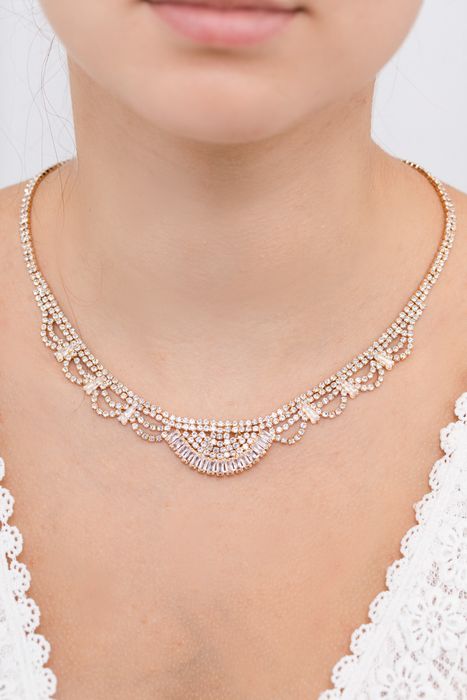 Parure bijoux collier mariage 0026