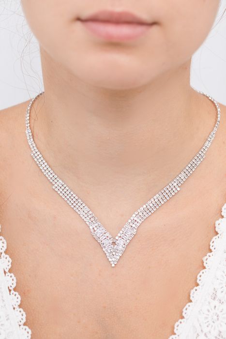 Parure bijoux collier mariage 0027