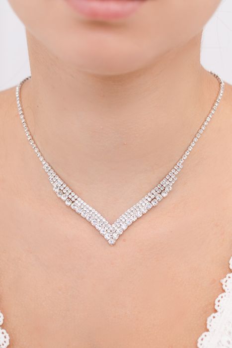 Parure bijoux collier mariage 0028