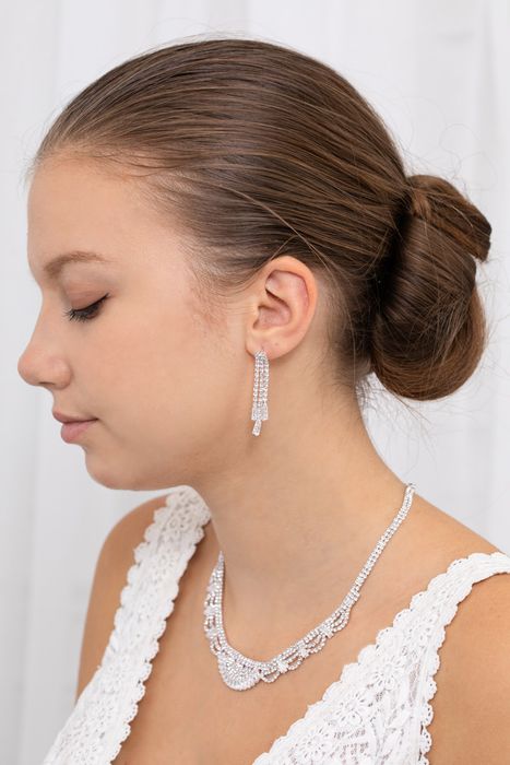 Parure bijoux collier mariage 0026