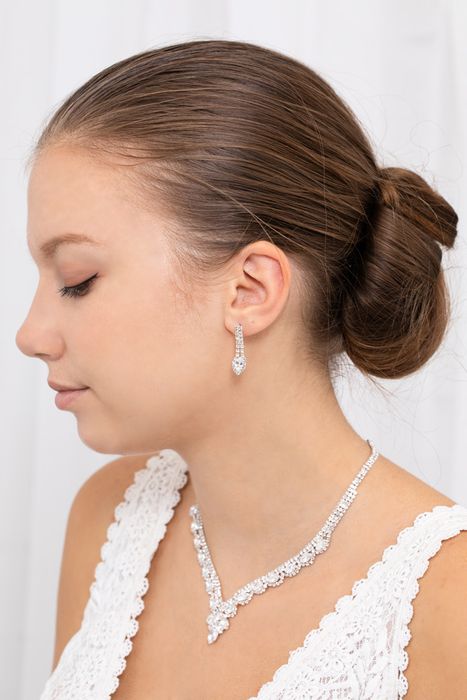 Parure bijoux collier mariage 0023